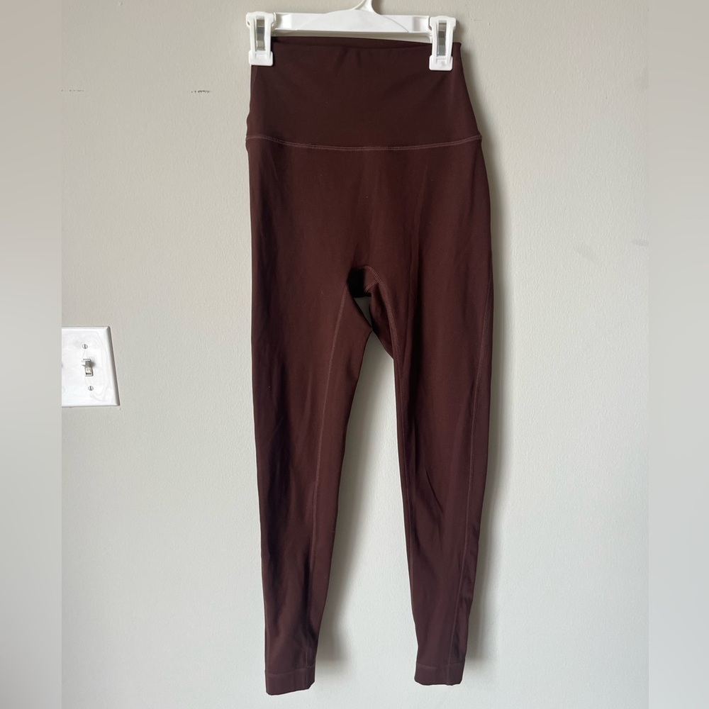 SET Active High-Waist Leggings in Deep Brown